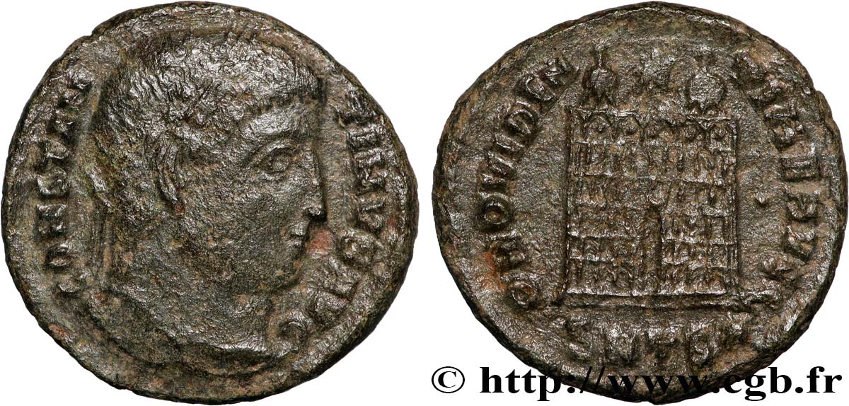 CONSTANTINE I THE GREAT Centenionalis ou nummus XF