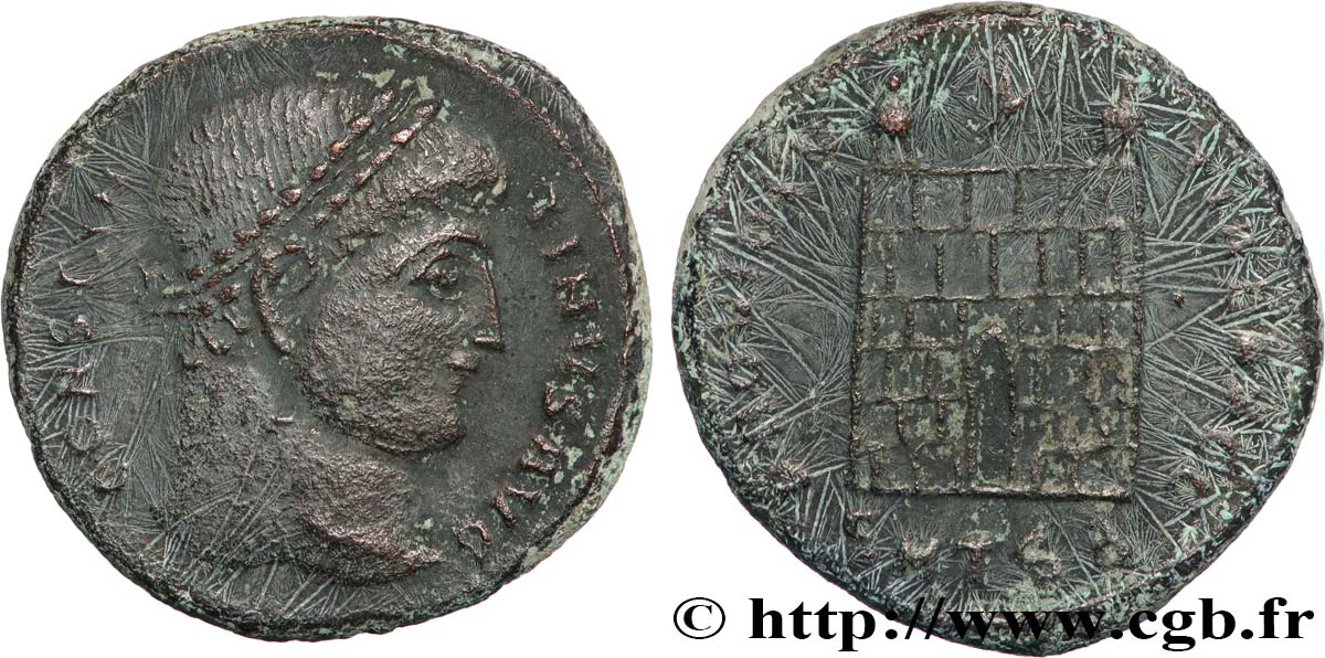 CONSTANTINO I EL MAGNO Centenionalis ou nummus BC+