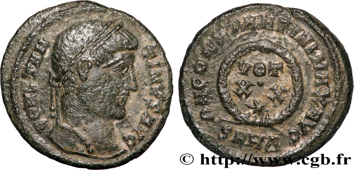 CONSTANTINE I THE GREAT Centenionalis ou nummus XF