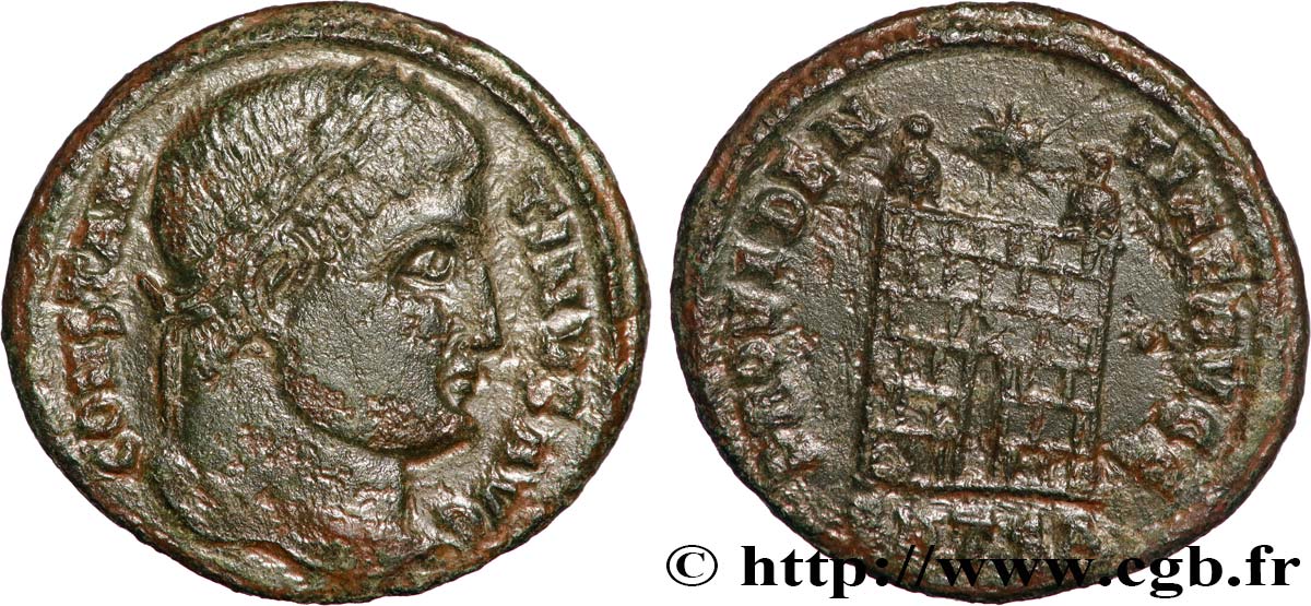 CONSTANTINE I THE GREAT Centenionalis ou nummus AU