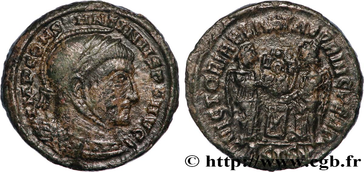 CONSTANTINE I THE GREAT Centenionalis ou nummus XF