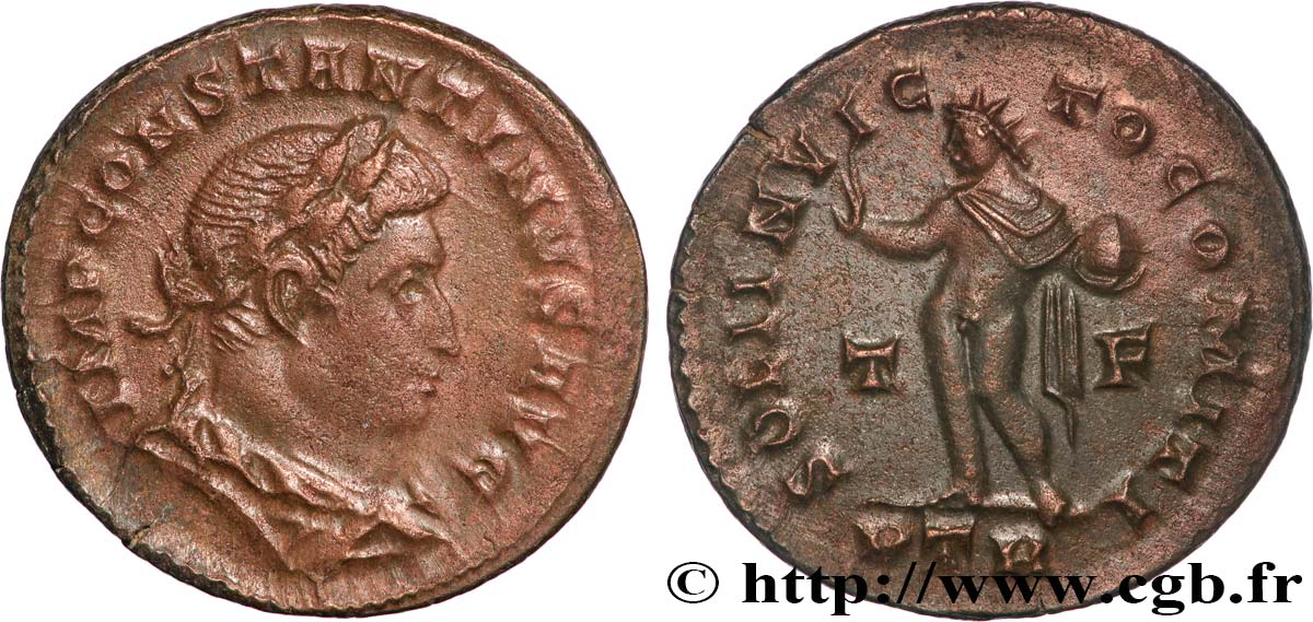 COSTANTINO I IL GRANDE Follis ou nummus q.SPL