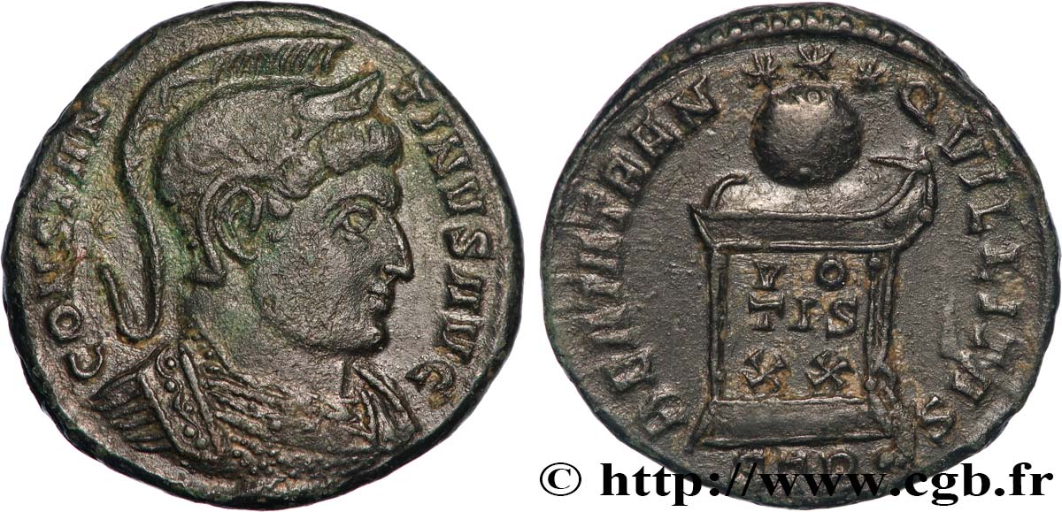 CONSTANTINE I THE GREAT Centenionalis ou nummus AU