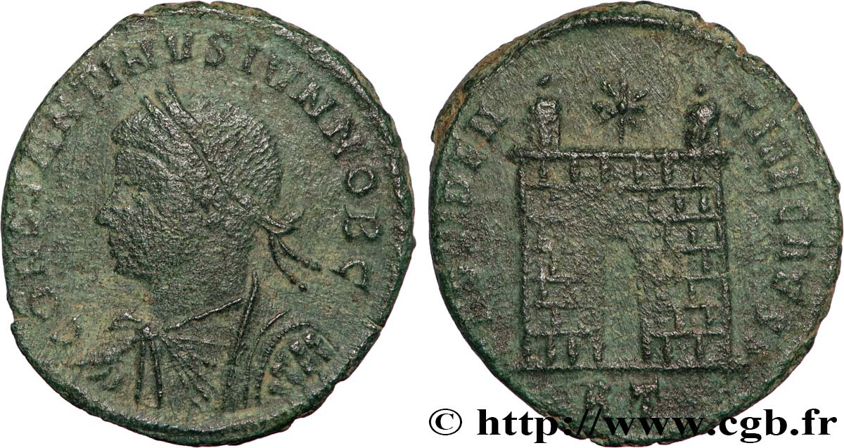 CONSTANTINO II Centenionalis ou nummus MBC