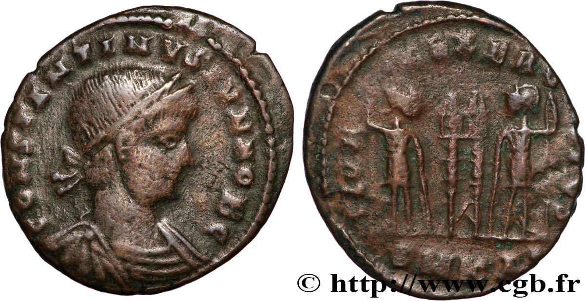 COSTANTINO II Centenionalis ou nummus BB