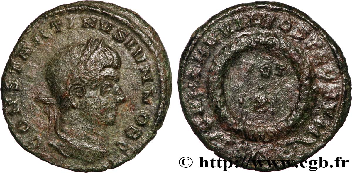 CONSTANTINUS II Centenionalis ou nummus fVZ/SS