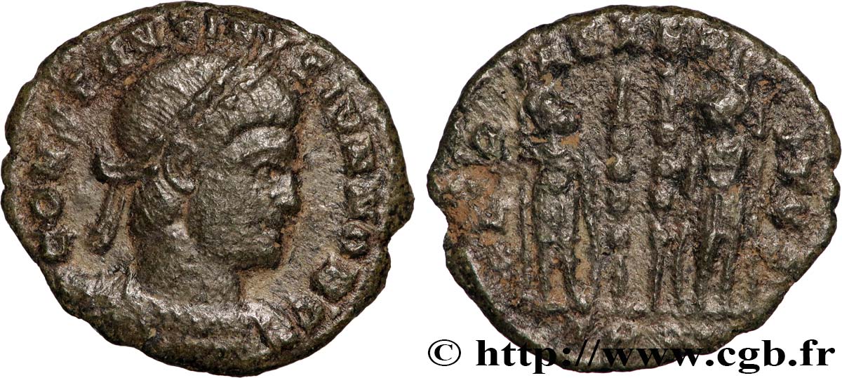 CONSTANTINUS II Centenionalis ou nummus SS