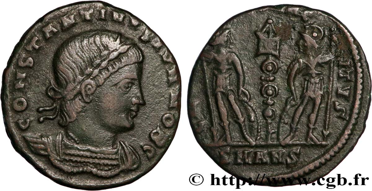 CONSTANTINUS II Centenionalis ou nummus fVZ