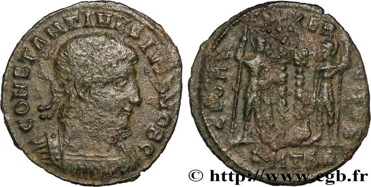 CONSTANTINE II Centenionalis ou nummus XF/VF