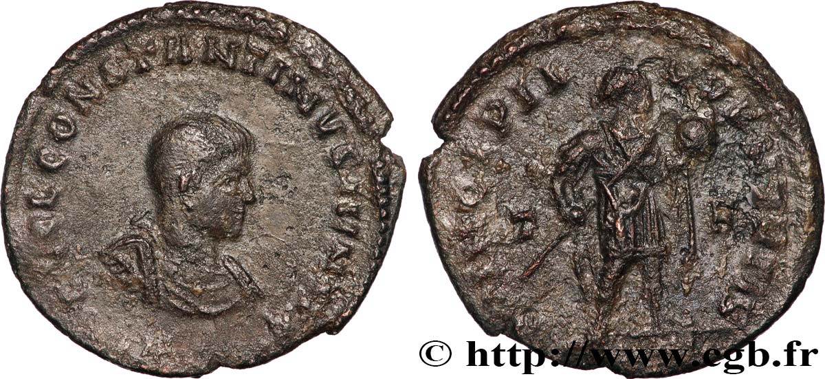 CONSTANTINE II Follis ou nummus AU