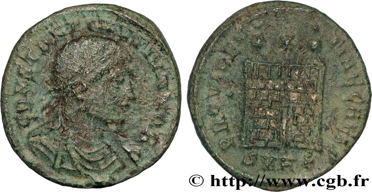 CONSTANTINO II Centenionalis ou nummus MBC+