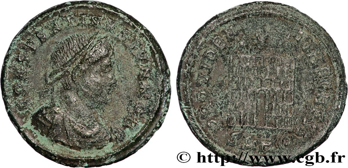 CONSTANTINE II Centenionalis ou nummus VF