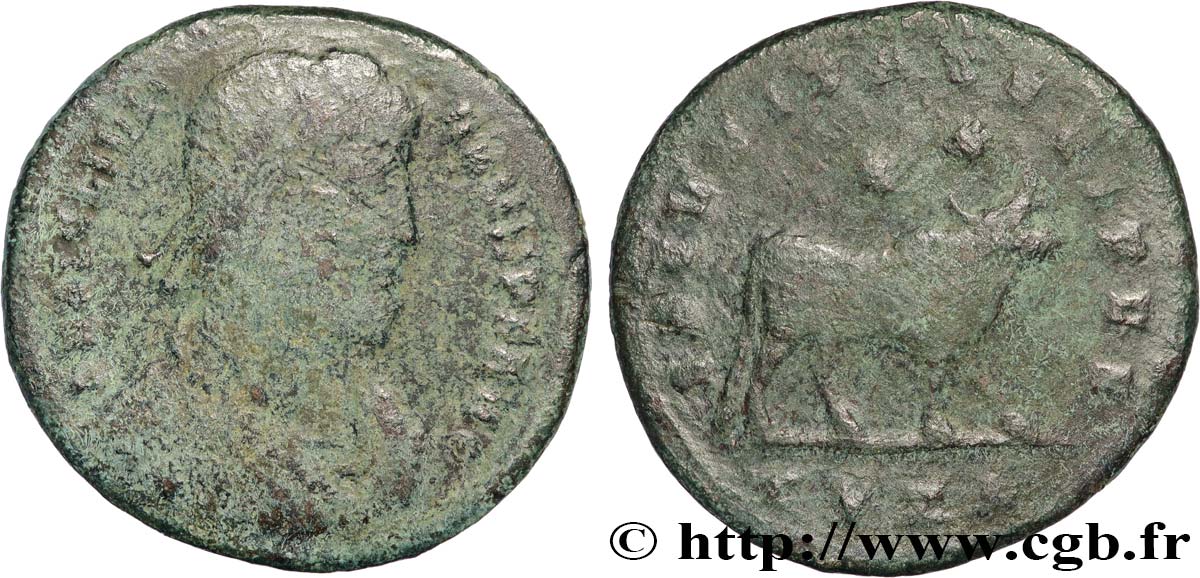 IULIANUS II DER PHILOSOPH Double maiorina, (GB, Æ 1) S