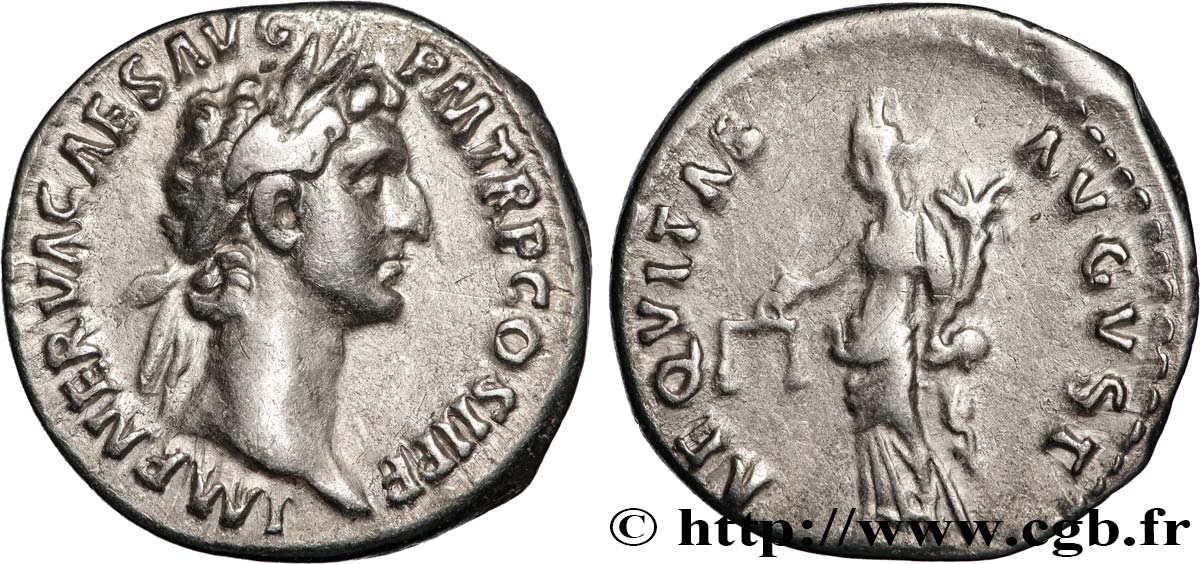NERVA Denier AU/XF