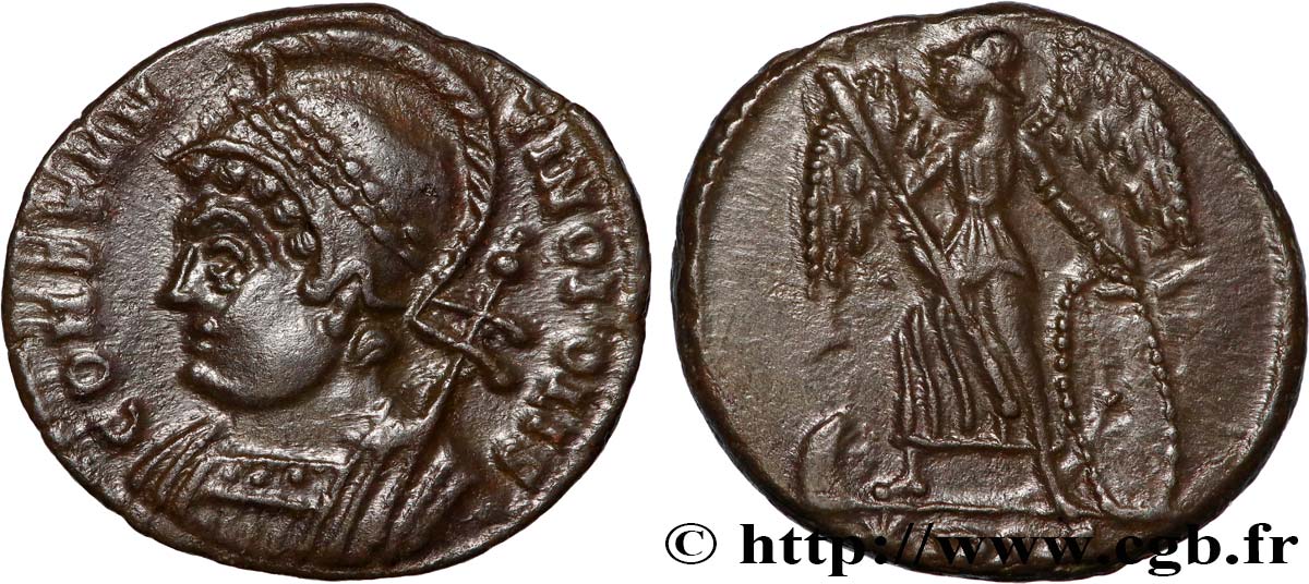 CONSTANTINOPOLIS Centenionalis ou nummus EBC/MBC+