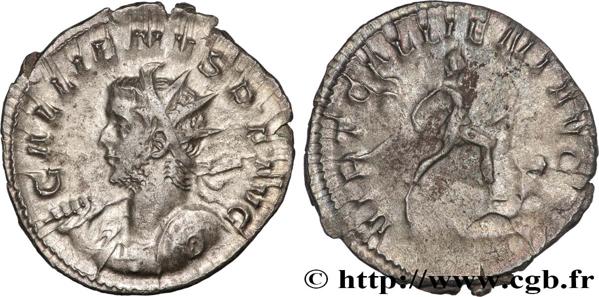 GALLIENUS Antoninien AU/XF