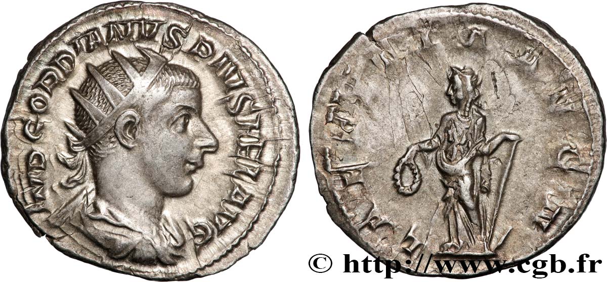 GORDIANUS III Antoninien fST/fVZ