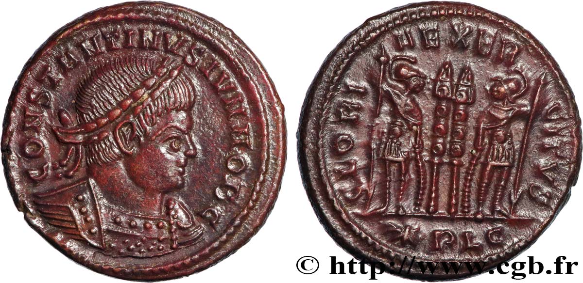 CONSTANTINO II Centenionalis ou nummus SC