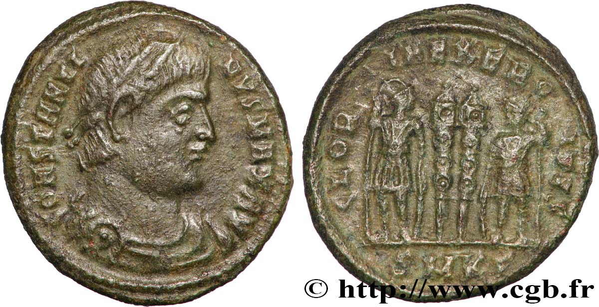 CONSTANTINE I THE GREAT Centenionalis ou nummus AU