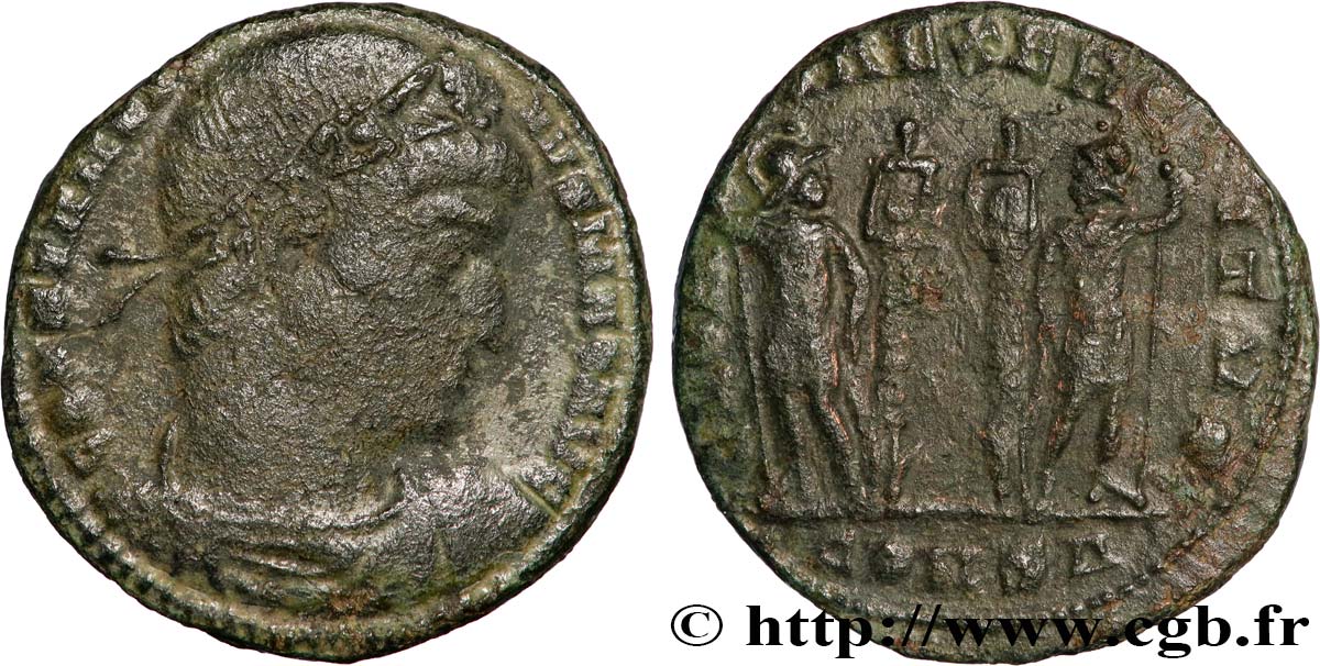 CONSTANTINE I THE GREAT Centenionalis ou nummus XF