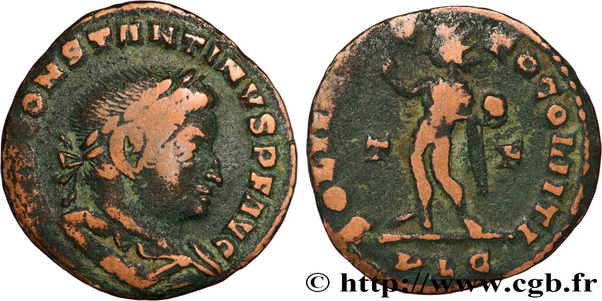 CONSTANTINO I EL MAGNO Follis ou nummus BC+