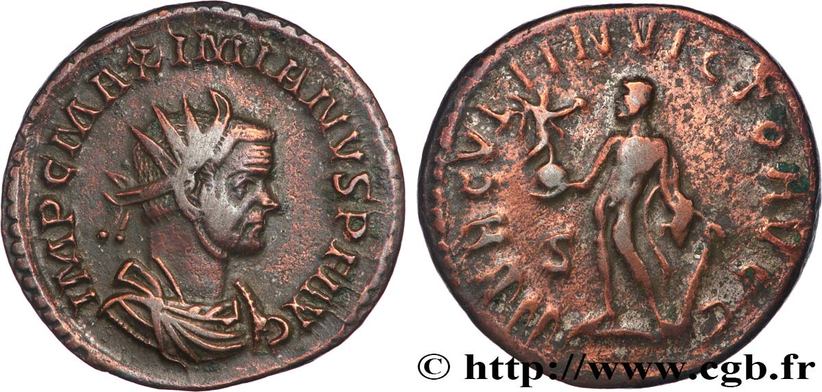 MAXIMIANUS HERCULIUS Aurelianus fVZ/SS