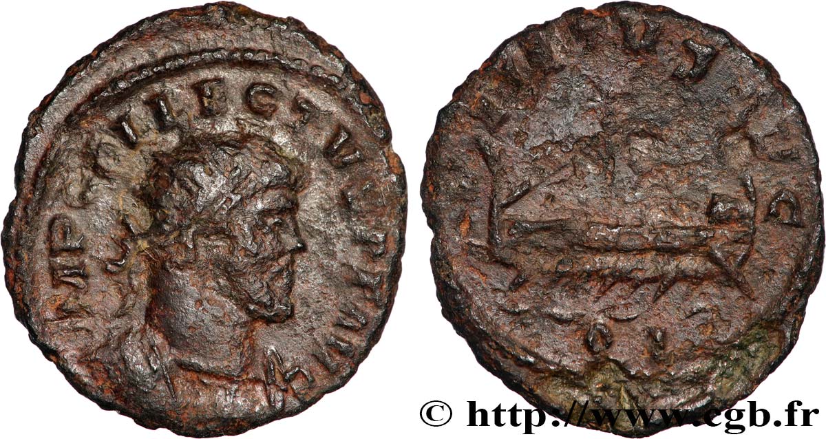 ALLECTUS Aurelianus XF/VF