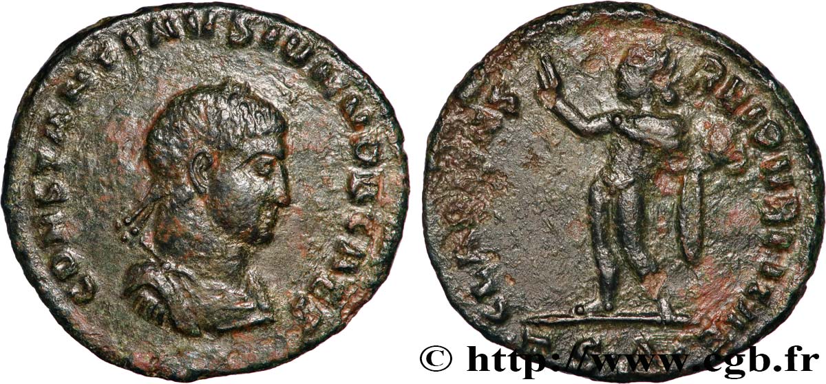 CONSTANTINE II Follis ou nummus XF