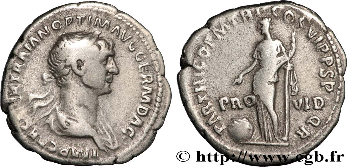 TRAJANUS Denier XF