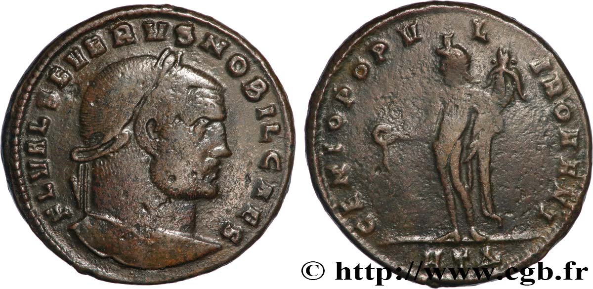 SEVERUS II Follis ou nummus SS