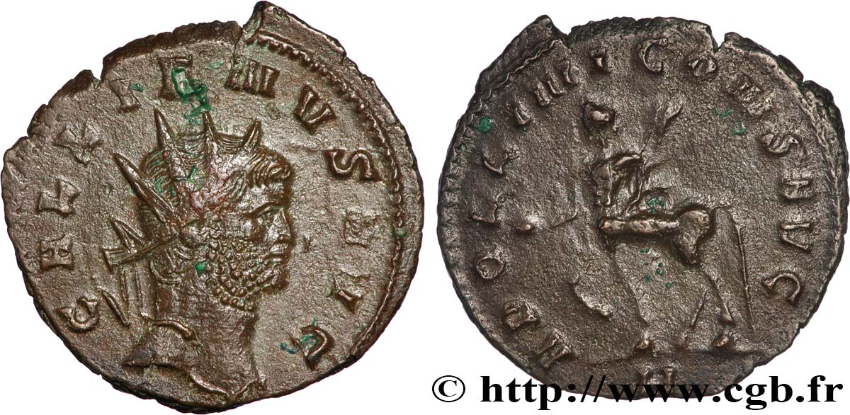 GALLIENUS Antoninien AU/XF