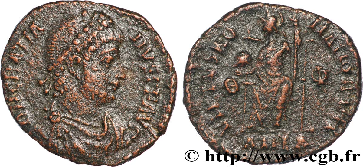 GRATIAN Nummus XF