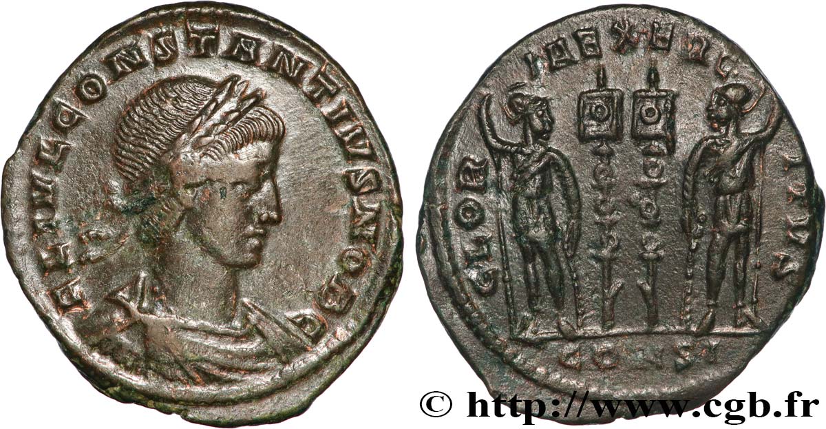 CONSTANTIUS II Centenionalis ou nummus fVZ