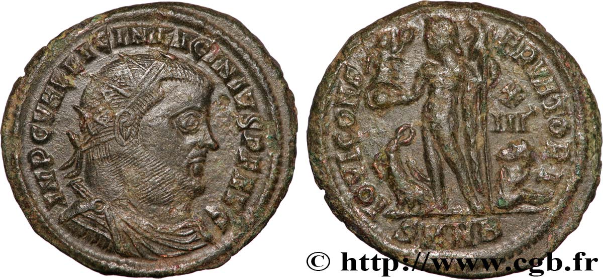 LICINIUS I Follis ou nummus fVZ/SS