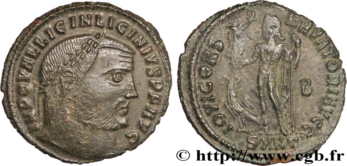 LICINIUS I Follis ou nummus fVZ/SS