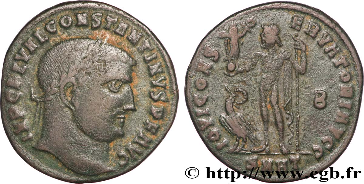 CONSTANTINUS I DER GROßE Follis ou nummus SS