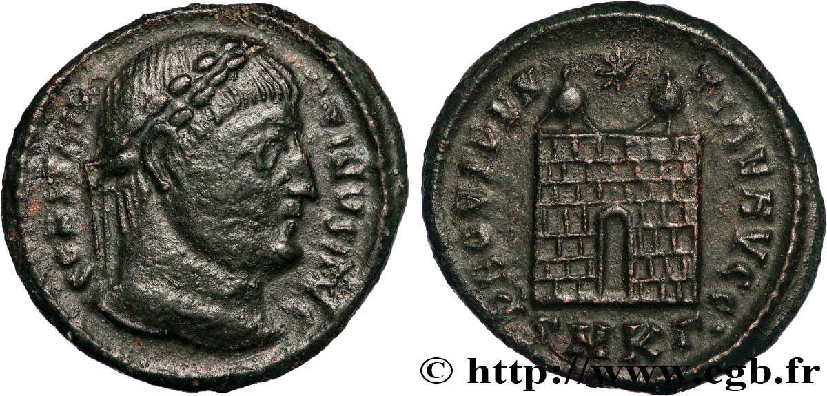 CONSTANTINO I EL MAGNO Centenionalis ou nummus MBC/MBC+