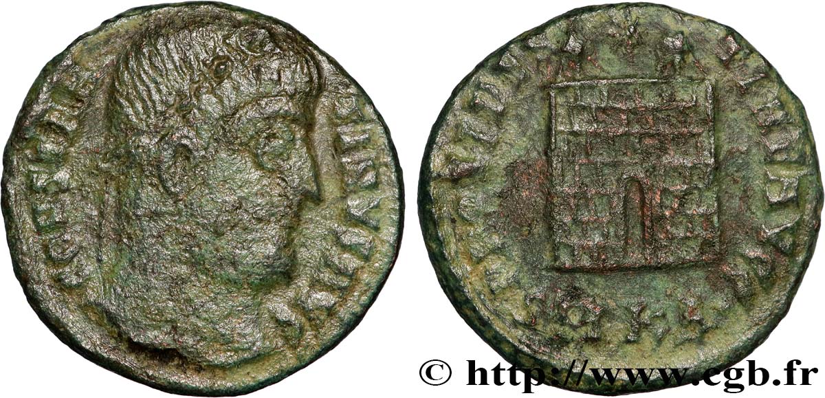 CONSTANTINE I THE GREAT Centenionalis ou nummus XF