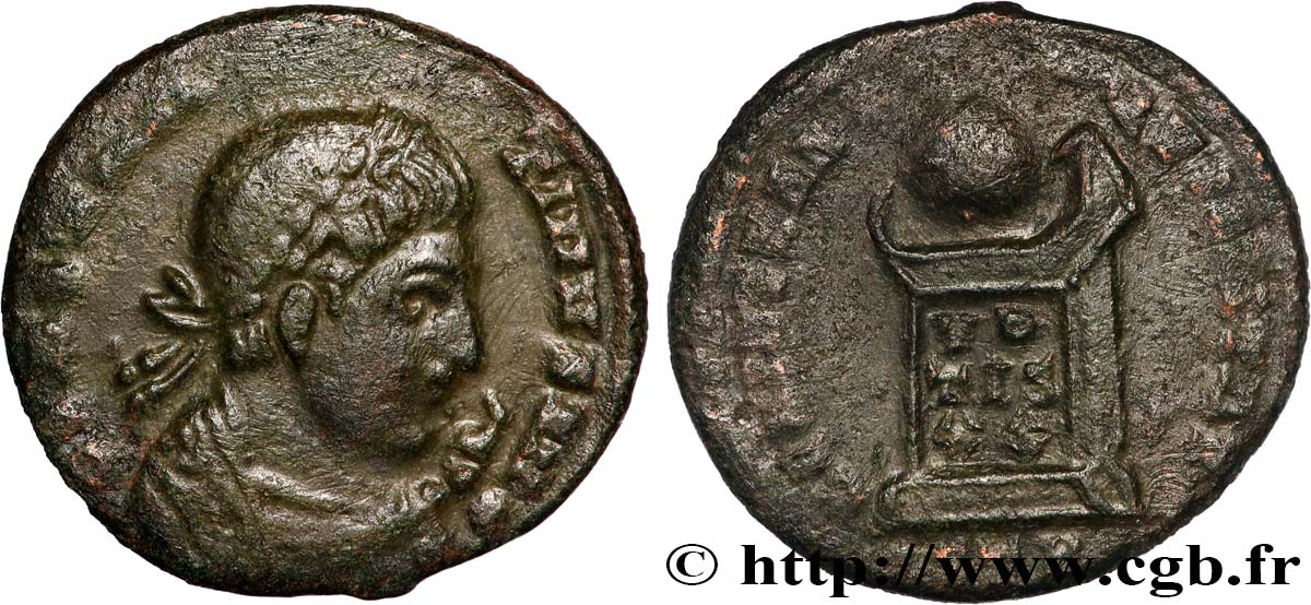 CONSTANTINE I THE GREAT Centenionalis ou nummus AU