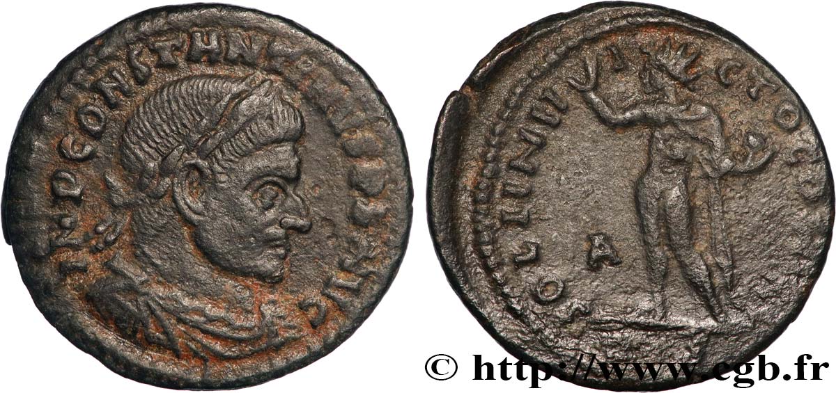 CONSTANTINE I THE GREAT Follis ou nummus AU/XF