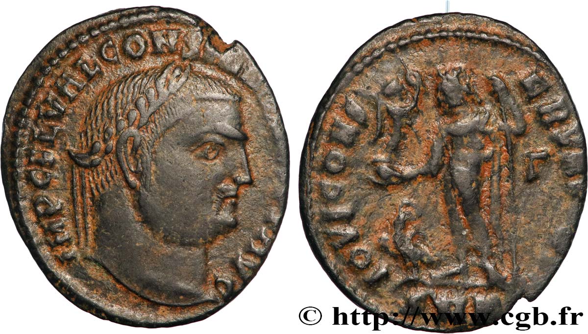 CONSTANTINE I THE GREAT Follis ou nummus AU/XF