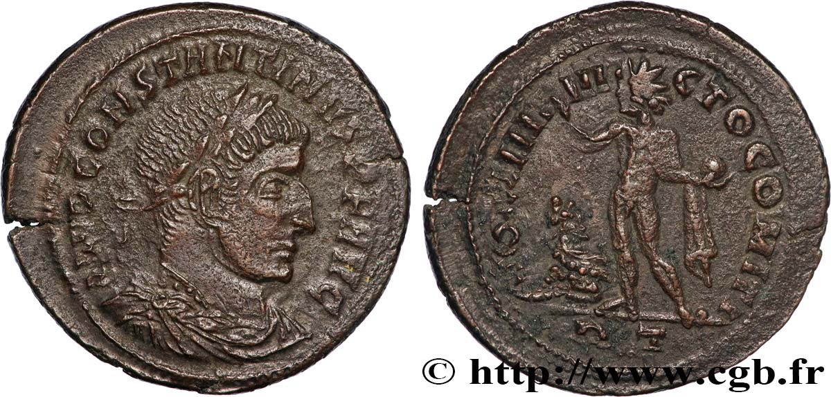 CONSTANTINE I THE GREAT Follis ou nummus AU