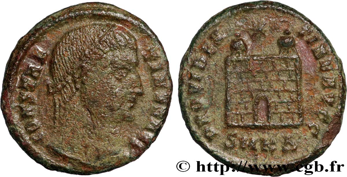 CONSTANTINE I THE GREAT Centenionalis ou nummus XF