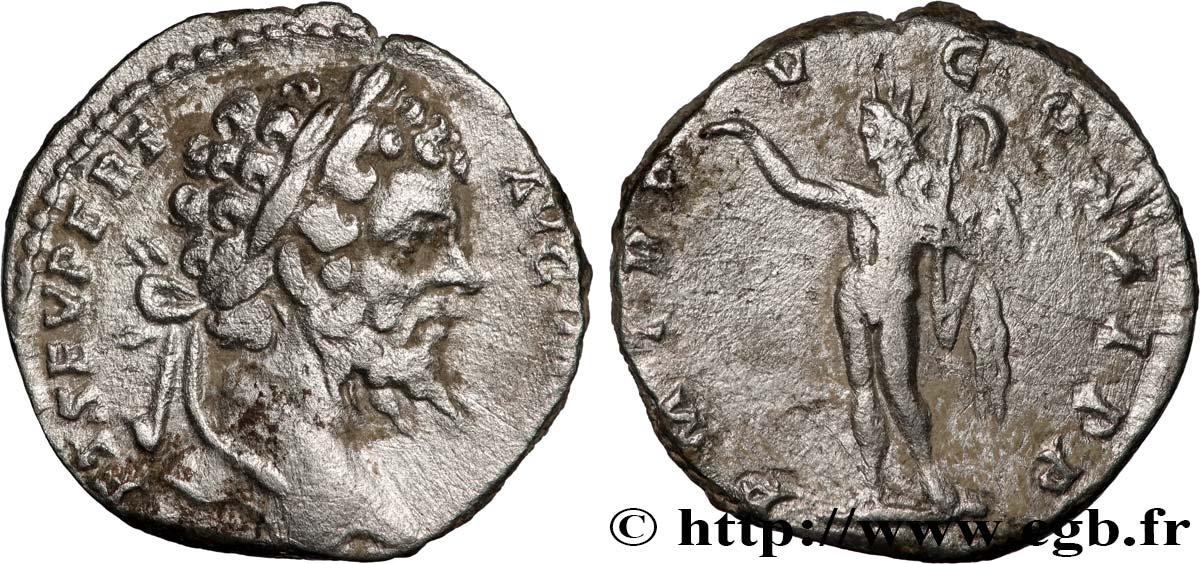 SEPTIMIUS SEVERUS Denier SS