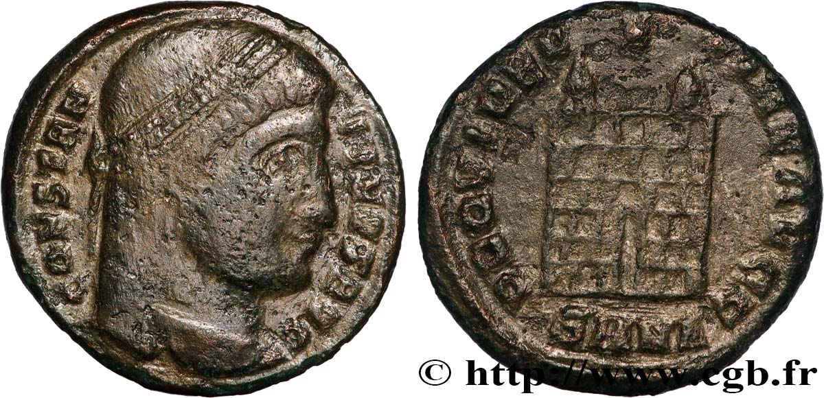 CONSTANTINE I THE GREAT Centenionalis ou nummus XF