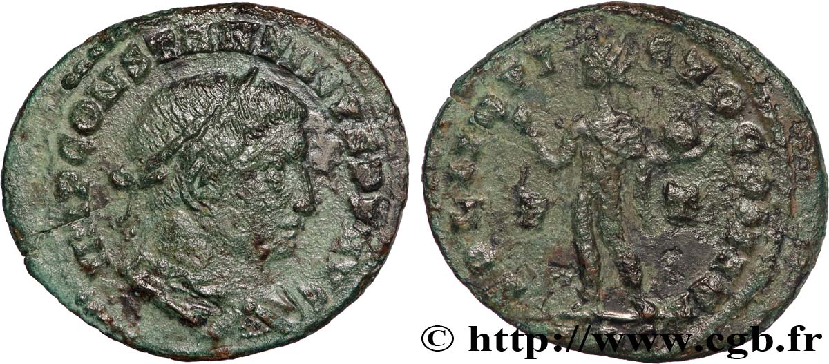 CONSTANTINUS I DER GROßE Follis ou nummus SS