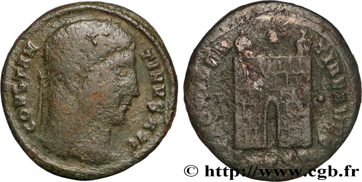 CONSTANTINE I THE GREAT Centenionalis ou nummus XF