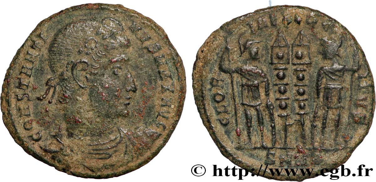 CONSTANTINE I THE GREAT Centenionalis ou nummus XF