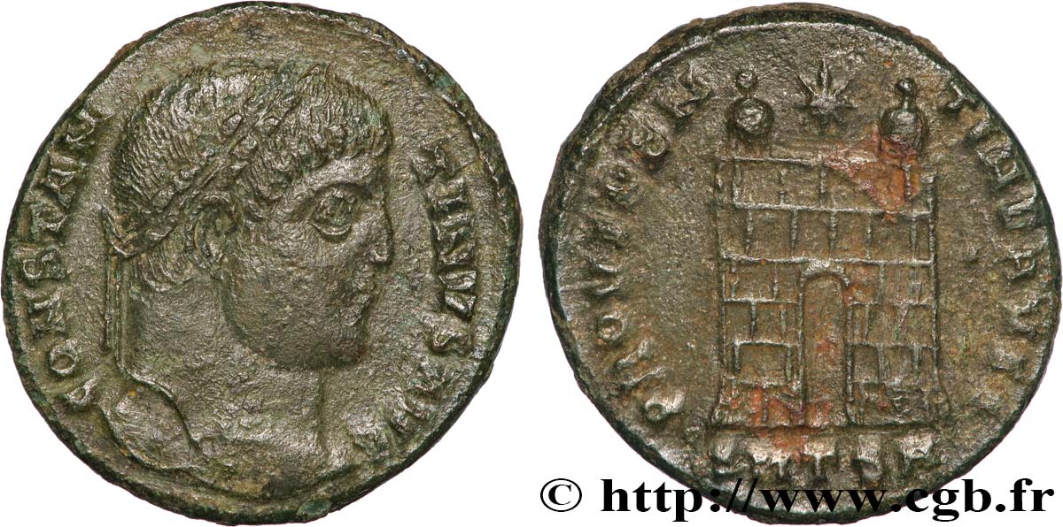 CONSTANTINE I THE GREAT Centenionalis ou nummus AU