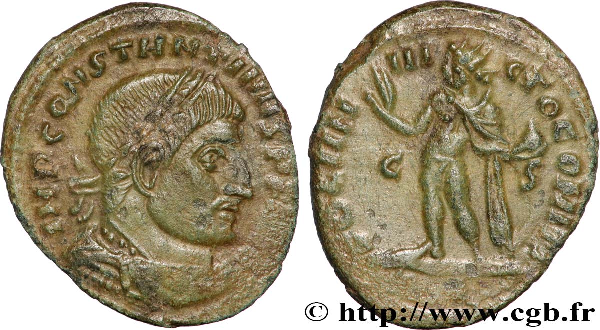 CONSTANTINE I THE GREAT Follis ou nummus AU